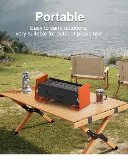 Compre The Flank Steak Charcoal Grill Winter La mejor estufa de camping plegable y liviana