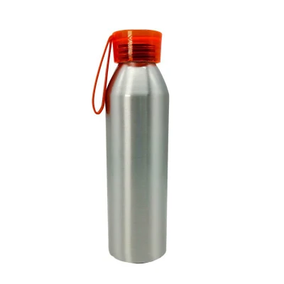 Nuevo estilo, botella de agua deportiva de aluminio para beber, botella de aluminio, hervidor deportivo para acampar