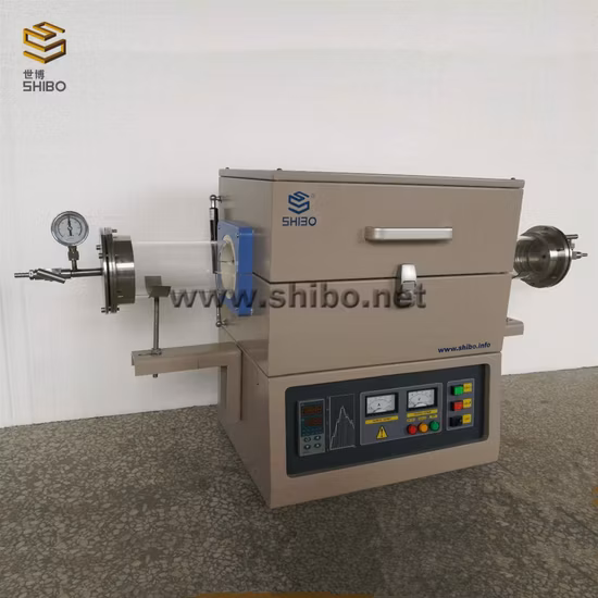 Horno de vacío tubular CD-1400g para análisis químico